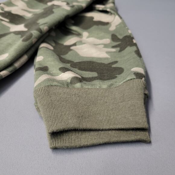 Revolution Pants Boys Medium 10 Camo Green Jogger Lounge Casual Youth Pull On - Picture 5 of 9